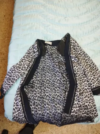 Chaqueta Estampada Leopardo