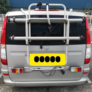 Portabicis Fiamma (2-3 bicis) para Mercedes
