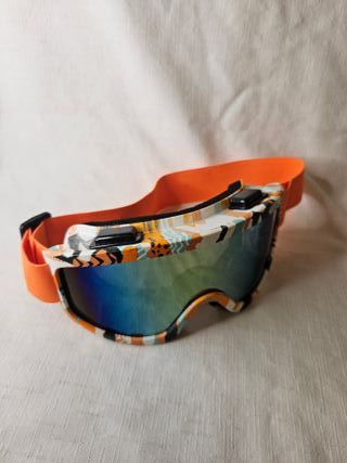 Gafas de esquí con diseño colorido