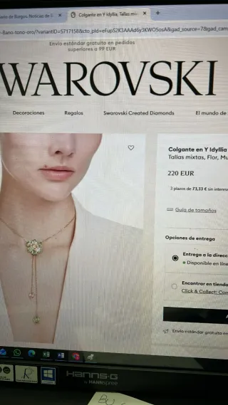 Colgante en Y Idyllia