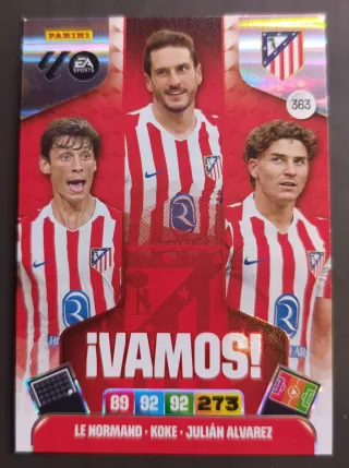 Cromo Panini EA Sports ¡Vamos! 363