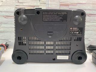 Nintendo 64 Consola Negra y Gris