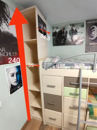 Dormitorio modular juvenil URGE VENTA