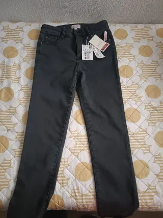 Pantalón vaquero gris Cortefiel Talla 36