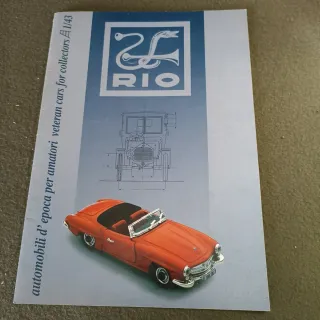 Libro Modellismo RIO Automobili d'epoca