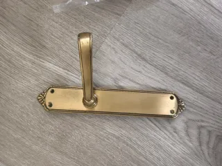 Picaporte dorado vintage - Juego de 7 picaportes