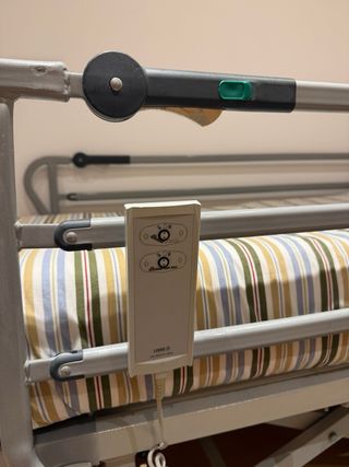 Cama Geriátrica Hospitalaria Articulada + Colchón