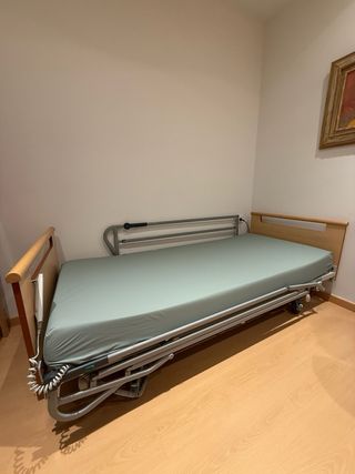 Cama Geriátrica Hospitalaria Articulada + Colchón