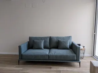 Sofá Kenay Home Praia 3P 200cm Gris