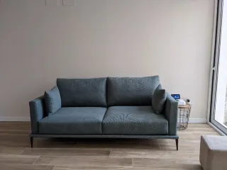 Sofá Kenay Home Praia 3P 200cm Gris