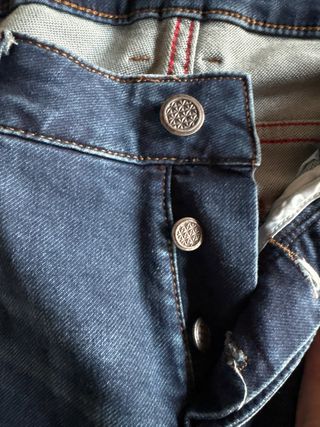 Jeans Imperial Uomo Slim Fit Blu Taglia M