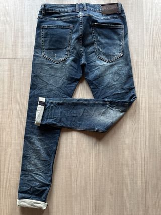 Jeans Imperial Uomo Slim Fit Blu Taglia M