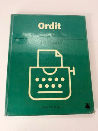 Ordit. Llengua. Batxillerat 2