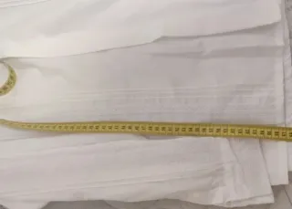 Camisa Fallero Niño 8 Años Blanca  Bordada