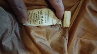 Chaqueta imitación piel marrón Talla 16