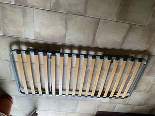 Somier plegable 90cm con ruedas