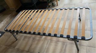 Somier plegable 90cm con ruedas