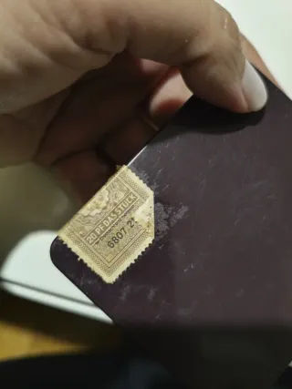 Scatolina Latta Antica Dannemann Sumatra