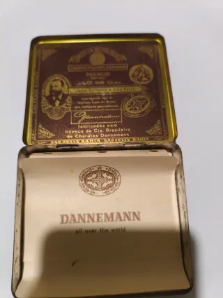 Scatolina Latta Antica Dannemann Sumatra