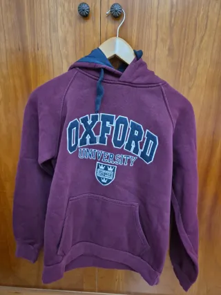 Sudadera Oxford University Morada