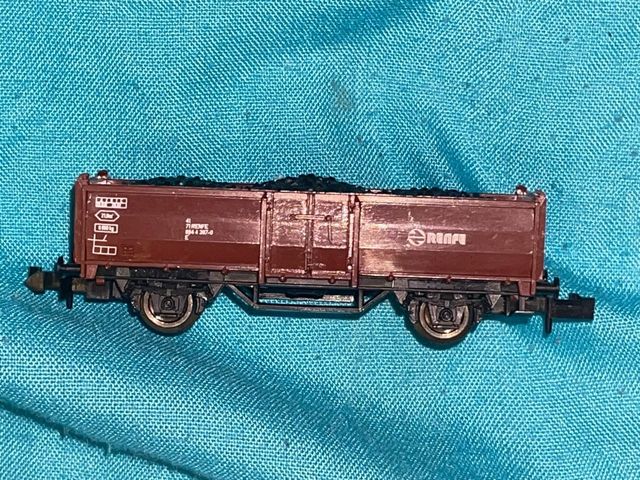 Vagón Carbon Roco Escala N Renfe