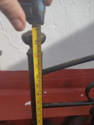 Cabeceros para camas de 90, de metal.