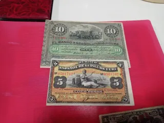 Billetes El Banco Español de la Isla de Cuba