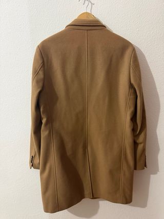 Abrigo 3/4 Marrón Zara Hombre