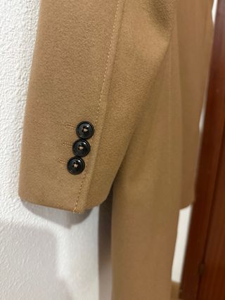 Abrigo 3/4 Marrón Zara Hombre