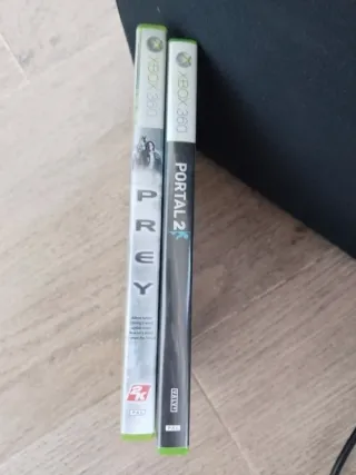 Portal 2 y Prey Xbox 360