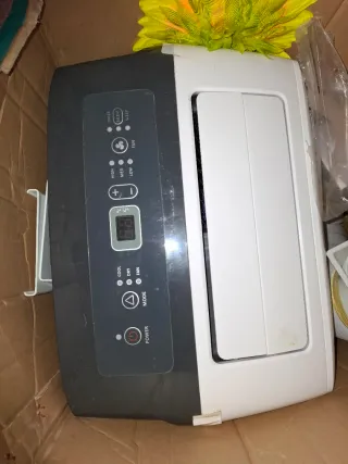 Aire Acondicionado Portátil Negro/Blanco