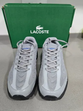 Zapatillas Lacoste Storm 96 Gris/Negro
