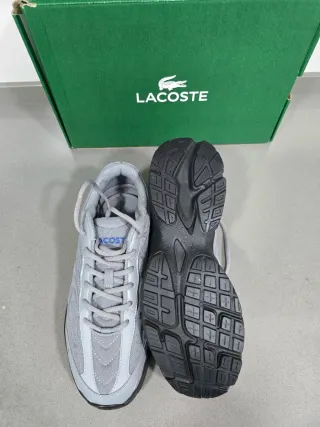 Zapatillas Lacoste Storm 96 Gris/Negro