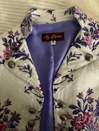 Chaleco niño fallero Llorca, tallo 6.