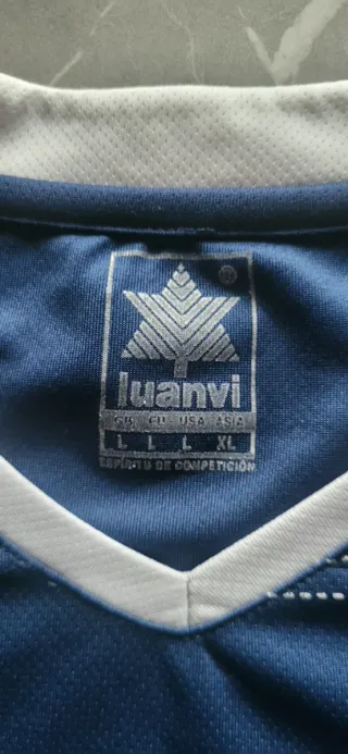 Completo calcio Luanvi blu