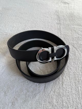 Cinturón Salvatore Ferragamo Gancini Negro