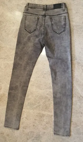 Pantalón mujer gris talla L