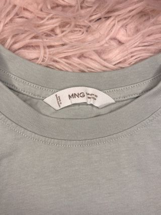 Camiseta niña verde turquesa talla XS