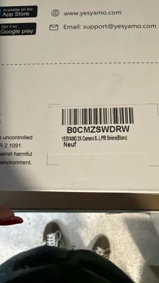 Cámara Vigilancia WiFi Exterior 2K