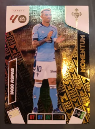 Cromo Panini Momentum Iago Aspas 97
