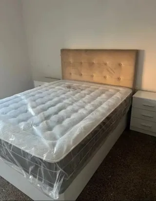 Cama canapé con colchón