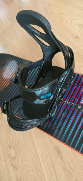 Tabla Snowboard Burton con Fijaciones