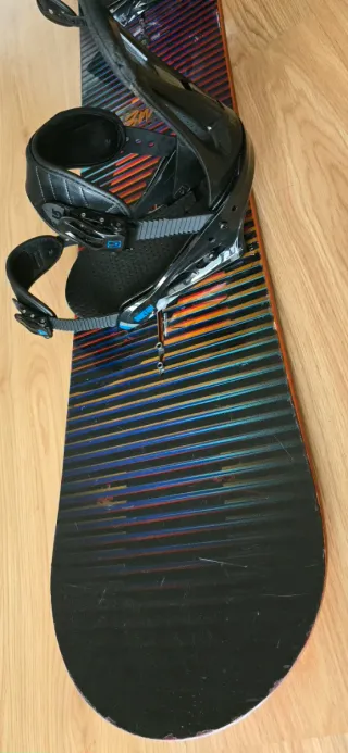 Tabla Snowboard Burton con Fijaciones