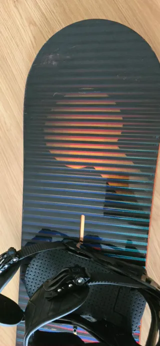 Tabla Snowboard Burton con Fijaciones