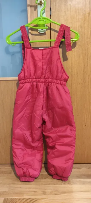 Buzo de nieve rojo para niñ@s