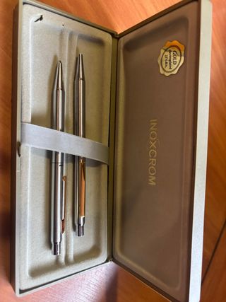 Bolígrafo Inoxcrom Set