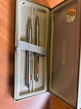 Bolígrafo Inoxcrom Set