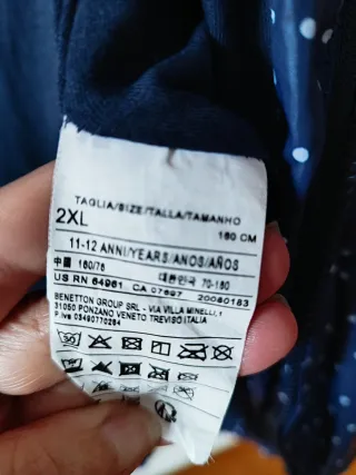 Cortavientos niña Benetton lunares