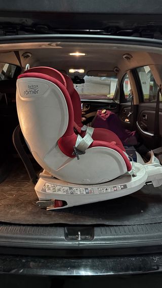 Silla coche Britax Römer Roja