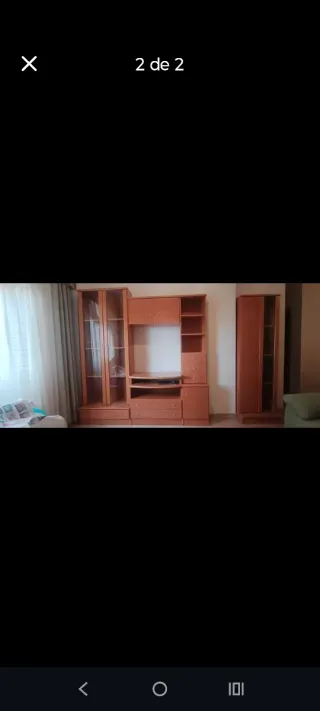 Mueble de salón modular madera